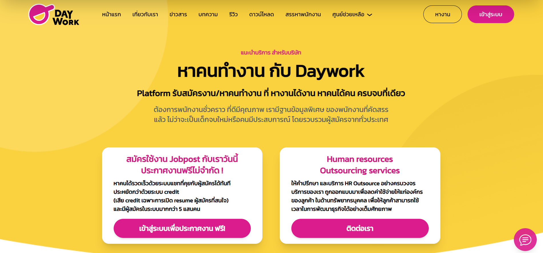 Day Work Website
