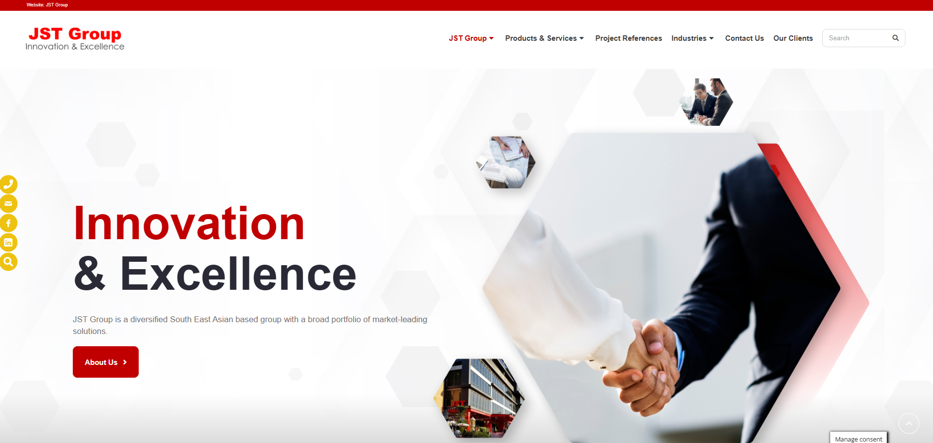 JST Group Website