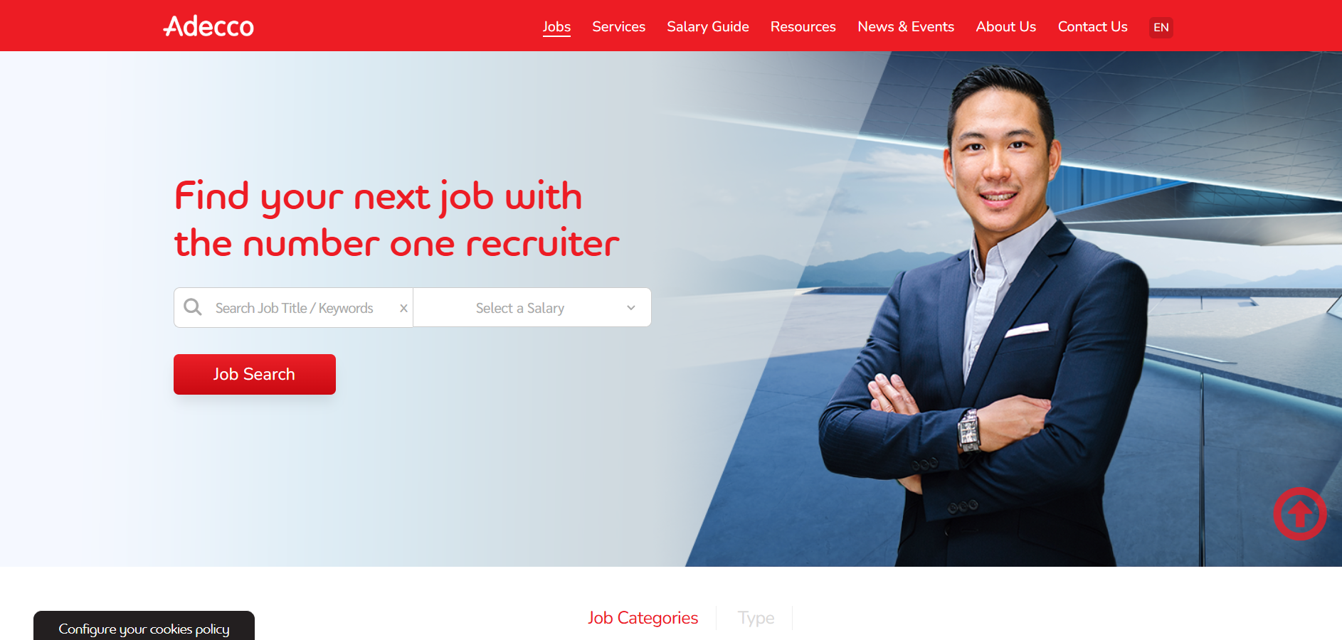 Adecco Website