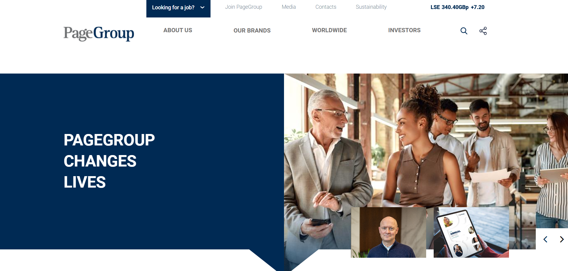 Page Group Website
